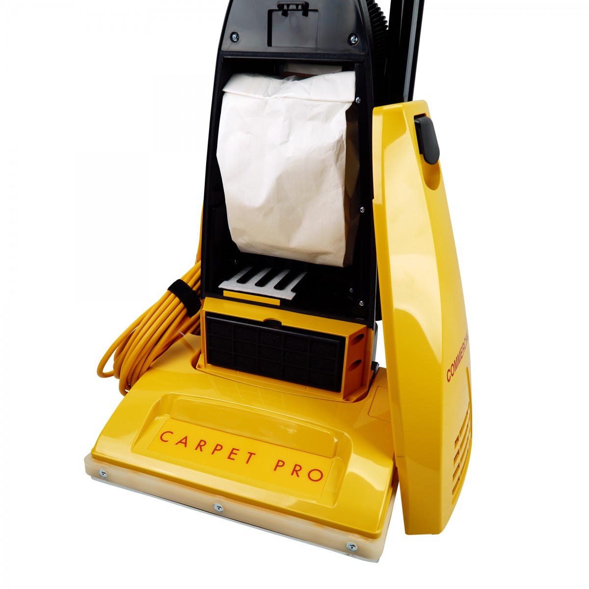 Carpet Pro Commercial Upright Vacuum -  40' cord - 12" Cleaning Width