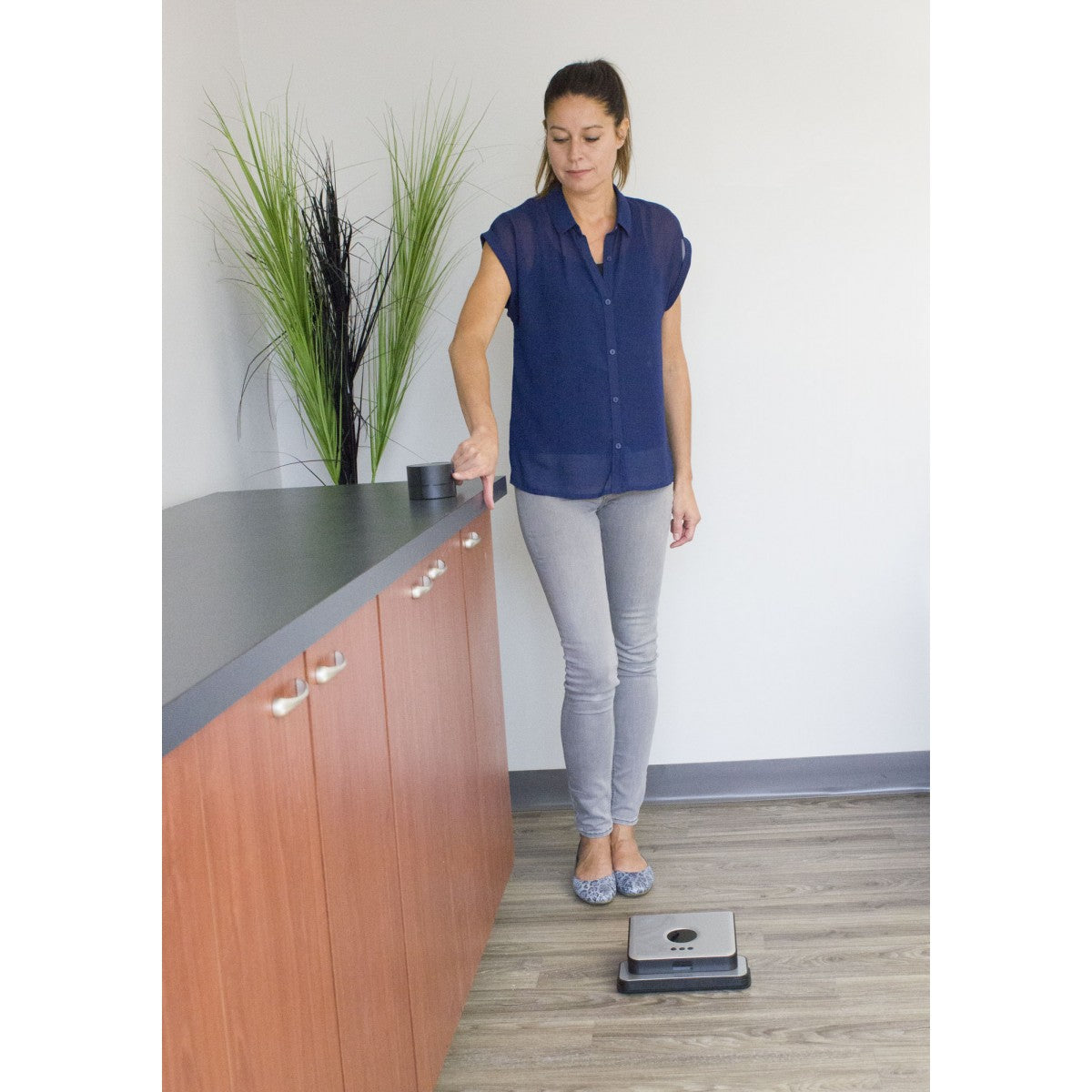 Robot Floor Cleaner Integrated GPS