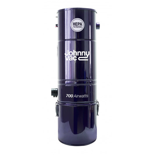 Central Vacuum JV700LSA - Silent - 700 Airwatts - 6 gal  HEPA Filter and Bag