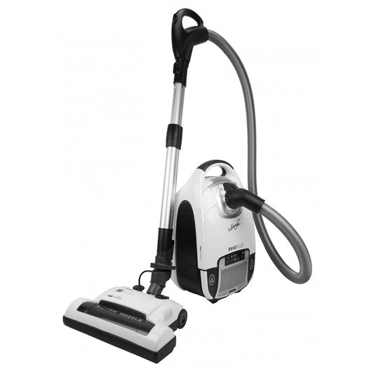 Canister Vacuum Cleaner  - Power Nozzle with Height Adjustment - Digital Control - HEPA Filtration - Set of Brushes
