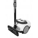 Canister Vacuum Prima - HEPA Bag - Carpet and Floor Brush - Telescopic Handle - Set of Brushes