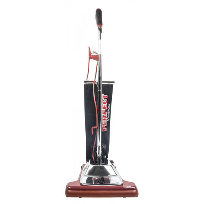 Commercial Upright Vacuum for Carpets and Hard Floors - 16" Cleaning Path - 50' (15 m) Power Cord